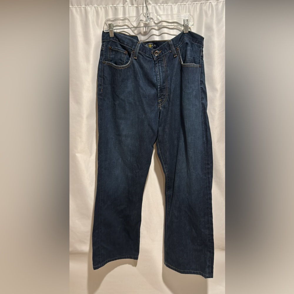 Lucky Brand Dark Blue Relaxed Jeans 36x30
